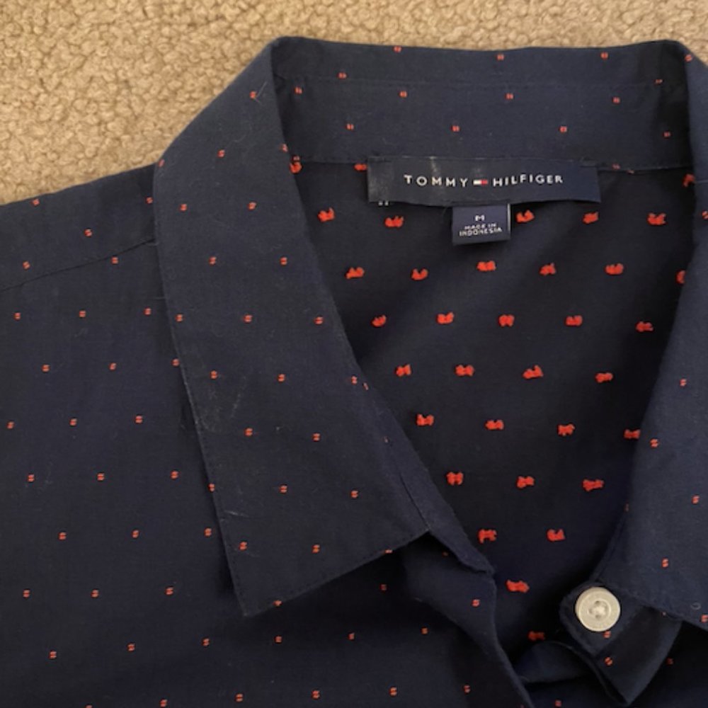 Tommy Hilfiger Tie-Front Blouse